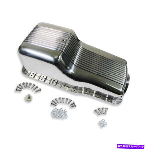 �I�C���p�� 1964-76 SBF FORD 289 302�t�B���t���t�����g�T���v�t�B���t�B���t���I�C���p������ For 1964-76 SBF Ford 289 302 Finned Front Sump Finned Oil Pan Polished�y���s�A���i�z