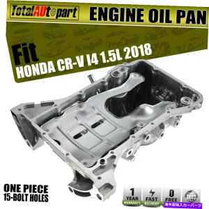 ICp z_CR-V 1.5L^[{2018 11200-5PA-A00p̃GWICpw/ 15z[A~jE Engine Oil Pan w/ 15 Hole Aluminum for Honda CR-V 1.5L Turbo 2018 11200-5PA-A00