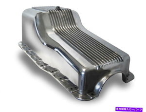 �I�C���p�� SB Ford Polished Aluminium Oil Pan Retro Finned Front Sump SBF 260 289 302 SB Ford Polished Aluminum Oil Pan Retro Finned Front Sump SBF 260 289 302�y���s�A���i�z