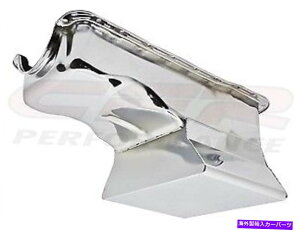 �I�C���p�� 1965-87�t�H�[�h�X���[���u���b�N351W�h���b�O���[�V���O�I�C���p��-Chrome�]���ȗe��7 QT 1965-87 Ford Small Block 351W Drag Racing Oil Pan - Chrome extra capacity 7 qt�y���s�A���i�z