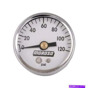 ICp \89611AiO@BQ[W1 1/2 "Dia White Face Moroso 89611 Analog Mechanical Oil Pressure Gauge 1 1/2" Dia White Face