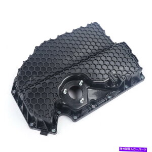 ICp VWZ_tHNX[QStGTIAEfBA3ubNvX`bNICp06K103600D 1PCS For VW Sedan Volkswagen Golf GTI Audi A3 Black Plastic Oil Pan 06K103600D 1Pcs