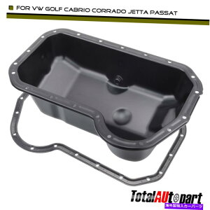 ICp tHNX[QSt1985-1998 Jetta Passat L4 1.7Lp̐VGWICpw/KXPbg New Engine Oil Pan w/ Gasket for Volkswagen Golf 1985-1998 Jetta Passat L4 1.7L