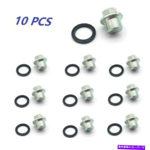 ICp 10 xGWICh{gtBbg08-19XoCvbTWRXoWtH[XGX^[AEgobN 10 x Engine oil Drain Bolt fits 08-19 Subaru Impreza WRX Baja Forester Outback