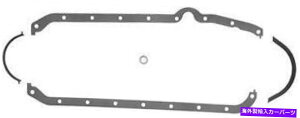 �I�C���p�� FELPRO FE1803�S���R�[�e�B���O�t�@�C�o�[�I�C���p���K�X�P�b�g�Z�b�g�X�[�cSB Chev L/H�f�B�b�v�X�e�B�b�N Felpro FE1803 Rubber Coated Fibre Oil Pan Gasket Set Suit SB Chev L/H Dipstick�y���s�A���i�z