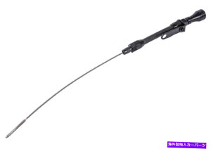 ICp ȃubNVFuґgubNXeXfBbvXeBbN - 1957 - 59NSBC SMALL BLOCK CHEV BRAIDED BLACK STAINLESS DIPSTICK - EARLY 1957-59 SBC