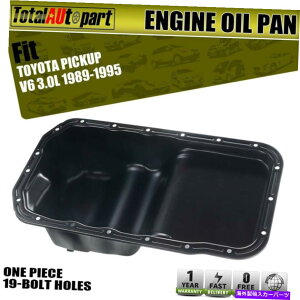 ICp g^sbNAbvp̐VGWICpX`[19{gz[V6 3.0L RWD 12101-65021 NEW Engine Oil Pan Steel 19 Bolt Hole for Toyota Pickup V6 3.0L RWD 12101-65021