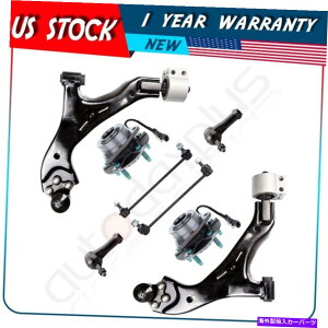{[WCg 8xtgzC[xAOnuRg[A[XEFCo[GhNV{[equinox 8x Front Wheel Bearing Hub Control Arm Sway Bar End Link For Chevrolet Equinox
