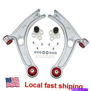 �{�[���W���C���g 2012�N�ȏ��VW�S���tr GTI MK7 A3�̂��߂̃{�[���W���C���g�ƃu�b�V���O�t���t�����g�����[�R���g���[���A�[�� Front Lower Control Arm W/ Ball Joint & Bushing For 2012+ VW Golf R GTI MK7 A3�y