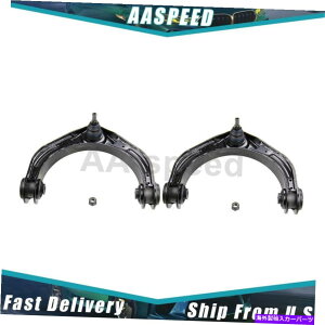 {[WCg 2xRg[A[{[AZutgAbp[Zbg2012-2012 RAM 1500̃[O 2X Control Arm Ball Joint Assembly Front Upper Set MOOG For 2012-2012 Ram 1500