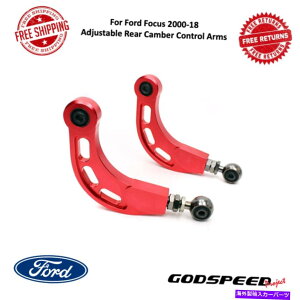 �{�[���W���C���g �S�b�h�X�s�[�h�����\���A�L�����o�[�R���g���[���A�[����2000-2018�t�H�[�h�t�H�[�J�X��AK-127-A�ɓK�����܂� Godspeed Adjustable Rear Camber Control Arms Fits 2000-2018 Ford Focus #AK-127-A