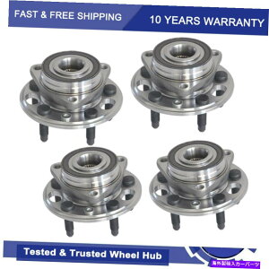 ボールジョイント 4PCシボレーインパラのフロントホイールベアリングハブ10-17 equinox GMC地形 4pc Front or Rear Wheel Bearing Hub for Chevy Impala 10 - 17 Equinox GMC Terrain