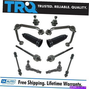 �{�[���W���C���g TRQ�R���g���[���A�[���^�C���b�h�{�[���W���C���g�X�e�A�����O�T�X�y���V�����L�b�g�����W���[�G�N�X�v���[���[ TRQ Control Arm Tie Rod Ball Joint Steering Suspension Kit for Ranger Expl