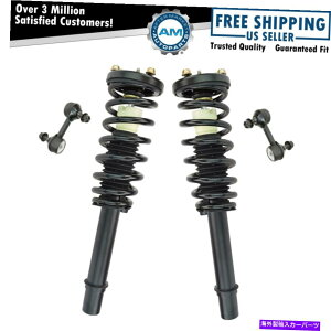 {[WCg 4s[XtgXgbgXvOAZuXEFCo[NLbgz_AR[hV 4 Piece Front Strut & Spring Assemblies Sway Bar Links Kit for Honda Accord New