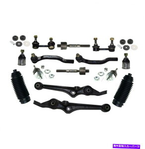 �{�[���W���C���g Acura Tl Cl Control ARM�㕔�Ɖ��̃{�[���W���C���g�p��16�̐V����PC�T�X�y���V�����L�b�g 16 New Pc Suspension Kit for Acura TL CL Control Arm Upper & Lower Ball Joints�y���s�A���i�z