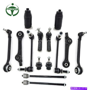 �{�[���W���C���g 14PC�T�X�y���V�����L�b�g�R���g���[���A�[���^�C���b�h�X�E�F�C�o�[�h�b�W�`�������W���[300�[�d 14pc Suspension Kit Control Arm Tie rod Sway Bar For Dodge Challenger 300 Charge�y���s�A��