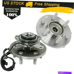 �{�[���W���C���g �y�A4WD�t�����g�z�C�[���x�A�����O���n�u2015 2016 2017 Ford Expedition Navigator Pair 4WD Front Wheel Bearing & Hub for 2015 2016 2017 Ford Expedition Navigator�y���s�A���i�z
