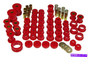 �{�[���W���C���g Prothane 84-96 Chevy C4 Corvette Complete Total Suspens Bushing Kit Red Poly Prothane 84-96 Chevy C4 Corvette Complete TOTAL Suspension Bushing Kit RED POLY�y���s�A���i�z