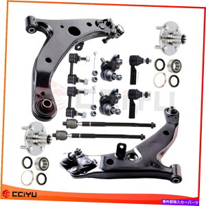 {[WCg 1996N2002Ñg^J[12xtgRg[A[{[WCg^CbhGhN 12x Front Control Arm Ball Joint Tie Rod End Link For 1996-2002 Toyota Corolla