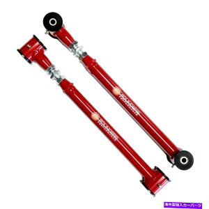�{�[���W���C���g 1982�N����2002�N�A�Ԃ̒����\�ȉ����R���g���[���A�[���|��/�|���I - �� - 1982-2002 On Car Adjustable Lower Control Arms Poly/Poly! - RED -�y���s�A���i�z