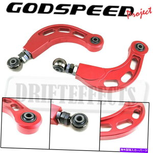 �{�[���W���C���g �{���{C30 / C70 2008-13�p��Godspeed�����\�ȃ��A�L�����o�[�R���g���[���A�[���L�b�g GODSPEED ADJUSTABLE REAR CAMBER CONTROL ARMS KIT FOR VOLVO C30 / C70 2008-13