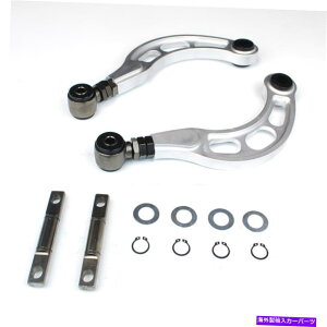 �{�[���W���C���g GSP�����\���A�L�����o�[�L�b�g�R���g���[���A�[��13 14 15 Acura ILX -Silver GSP ADJUSTABLE REAR CAMBER KIT CONTROL ARMS FOR 13 14 15 ACURA ILX - SILVER