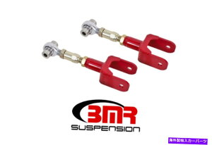 �{�[���W���C���g BMR FIT 79-04 FOX MUSTANG UPPER CONTROL ARMS ON CAR ADJ�B���b�h�G���h - �� BMR Fit 79-04 Fox Mustang Upper Control Arms On-Car Adj. Rod Ends - Red�y���s�A���i�z