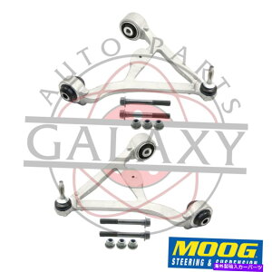 �{�[���W���C���g Jaguar XF XJ XK S-Type XFR�p��MOOG�������A�A�b�p�[�R���g���[���A�[���y�A Moog Replacement Rear Upper Control Arms Pair For Jaguar XF XJ XK S-type XFR�y���s�A���i�z