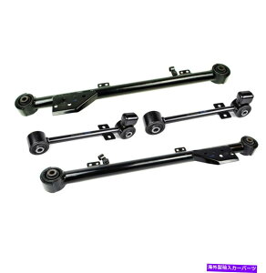 {[WCg 4 PCg[ORg[A[YpXt@C_[CtBjeBQX44 PCg[jOA[㕔щ 4 Pc Trailing Control Arm Rear Upper & Lower for Nissan Pathfinder Infiniti