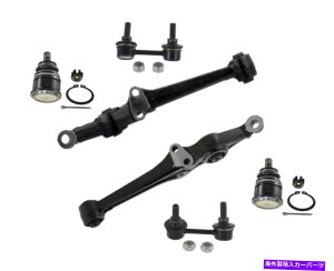 �{�[���W���C���g Acura CL Type S 3.2L�����R���g���[���A�[���{�[���W���C���g�X�E�F�C�o�[�p�t�����g�G���h�L�b�g Front End Kit For Acura CL Type S 3.2L Lower Control Arms Ball Joints Sway Bar�y���s�A���i�z