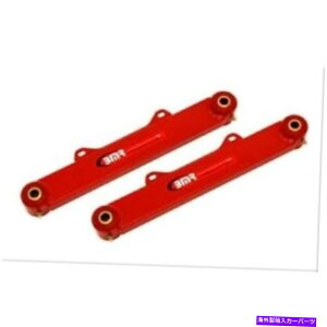 �{�[���W���C���g BMR�T�X�y���V����TR002R�ܐ惍�b�h���A�X�`�[���񒲐��s�\�ȐԂ��p�E�_�[�R�[�e�B���O BMR Suspension TR002R Toe Rods Rear Steel Non-Adjustable Red Powdercoated
