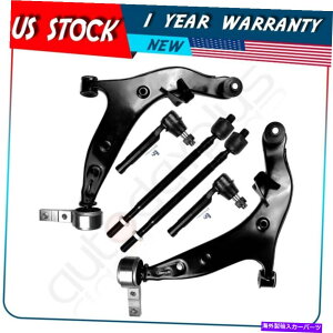 {[WCg 6PCtgTXyV^CbhGhRg[A[Lbg2004-09YNGXg-3.5L 6pc Front Suspension Tie Rod End Control Arm Kit For 2004-09 Nissan Quest - 3.5L