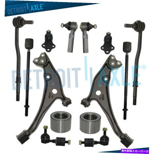 �{�[���W���C���g 14PC�t�����g���[���[�R���g���[���A�[���z�C�[���x�A�����O�L�b�g99-02�}�[�L�����[���l�N�G�X�g 14pc Front Lower Control Arm Wheel Bearing Kit for 99-02 Mercury Villager Quest�y���s�A���i