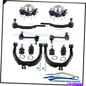 �{�[���W���C���g �t�B�b�g�G���|�C4x4 12�Z�b�g�t�����g�z�C�[���x�A�����O�A�b�p�[�R���g���[���A�[��16mm�^�C���b�h�G���h Fits Envoy 4x4 12set Front Wheel Bearing Upper Control Arm 16mm Tie Rod End�y���s