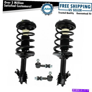 {[WCg YCtBjeBp̃XEFCo[GhNLbgttgXgbgXvOAZu Front Strut & Spring Assemblies with Sway Bar End Links Kit for Nissan Infiniti