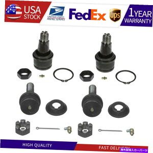 �{�[���W���C���g ���[�OK8607T K80026�t�����g�A�b�p�[���[�{�[���W���C���g�L�b�g�Z�b�g4�t�H�[�h�_�b�Wnew MOOG K8607T K80026 Front Upper Lower Ball Joint Kit Set of 4 for Ford Dodge New�y���s�A���i�z