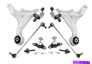 {[WCg 2xfrontRg[A[ +2xBallWCgiL +Rj+2{{S80p̃tgXEFCo[N 2xFront Control Arms+ 2xBall Joints (L +R) +2 Front Sway Bar Link for VOLVO S80