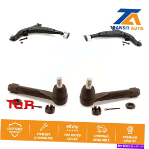 {[WCg tgTXyVRg[A[AZu2004-2009YNGXg̃^CbhGhLbg Front Suspension Control Arm Assembly Tie Rod End Kit For 2004-2009 Nissan Quest