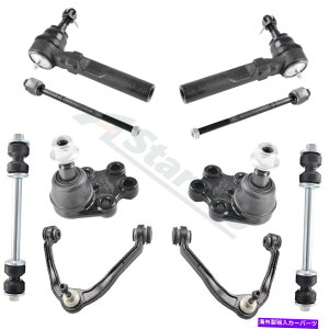 {[WCg 99-06̃Vo[hVGRg[A[w/{[WCgX^rCU[o[^Cbh For 99-06 Silverado Sierra Control Arm w/ Ball Joint & Stabilizer Bar & Tie Rod