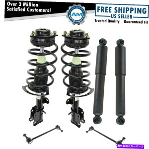 {[WCg 6s[XTXyVLbgSȃXgbgXvOAZuw/ swayo[GhN 6 Piece Suspension Kit Complete Strut & Spring Assemblies w/ Sway Bar End Links