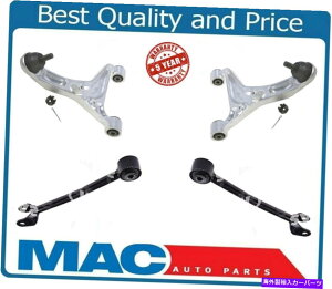 �{�[���W���C���g ���Y350Z 03-09 4PC�ɓK�����郊�A�A�b�p�[����уt�H���[�h�R���g���[���A�[�� Rear Upper & Forward Control Arms fits for Nissan 350Z 03-09 4pc�y���s�A���i�z