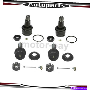 �{�[���W���C���g Ford Excursion Moog Chassis Products 4x�t�����g�㕔�t�����g�����{�[���W���C���g For Ford Excursion MOOG Chassis Products 4X Front Upper Front Lower Ball Joint�y���s�A���i�z