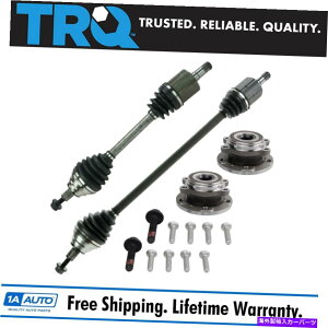 �{�[���W���C���g TRQ�t�����gCV�Ԏ��n�u�x�A�����O��11-14 VW�S���t05-18�W�F�b�^06-09�p�b�T�b�g TRQ Front CV Axles Hub Bearings Fits 11-14 VW Golf 05-18 Jetta 06-09 Passat
