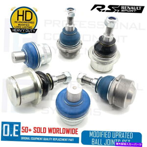 {[WCg m[NI197 200Kmk3 rsX|[cgbv{gnuA[{[WCgs{bg FOR RENAULT CLIO 197 200 MEGANE MK3 RS SPORT TOP BOTTOM HUB ARM BALL JOINT PIVOT