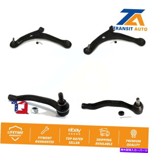 {[WCg z_pCbgAcura MDXp̃tgTXyVRg[A[ƃ^CbhGhLbg Front Suspension Control Arm And Tie Rod End Kit For Honda Pilot Acura MDX