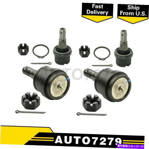 �{�[���W���C���g ���[�O�t�����g�A�b�p�[�t�����g����4x�T�X�y���V�����{�[���W���C���g�_�b�W MOOG Front Upper Front Lower 4X Suspension Ball Joint For Dodge�y���s�A���i�z