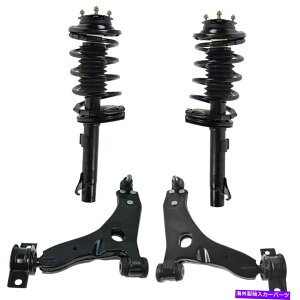 {[WCg TRQ 4 PCTXyVLbgSȃXgbgƃXvOAZuVA[ TRQ 4 pc Suspension Kit Complete Strut & Spring Assemblies w/ Control Arms New