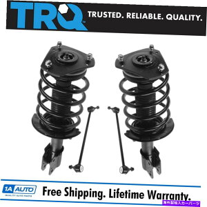 {[WCg TRQ 4s[XTXyVLbgSXgbgXvOAZuXEFCo[GhN TRQ 4 Piece Suspension Kit Complete Strut & Spring Assemblies Sway Bar End Links