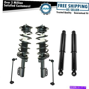 {[WCg 6s[XTXyVLbgXgbgXvOAZuVbNAu\[o[XEFCo[N 6 Piece Suspension Kit Strut & Spring Assemblies Shock Absorbers Sway Bar Links