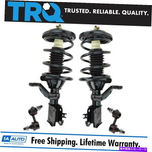 {[WCg TRQ 4PCLbgXgbgRCXvOX^rCU[XEFCo[GhNN TRQ 4pc Kit Strut Coil Spring Stabilizer Sway Bar End Link for Civic
